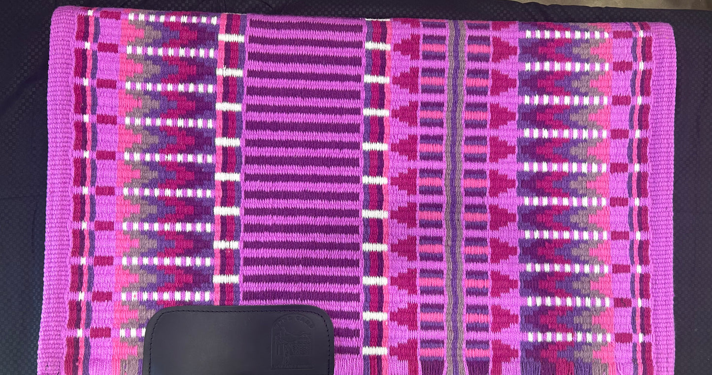 Pink & Purple Aztec